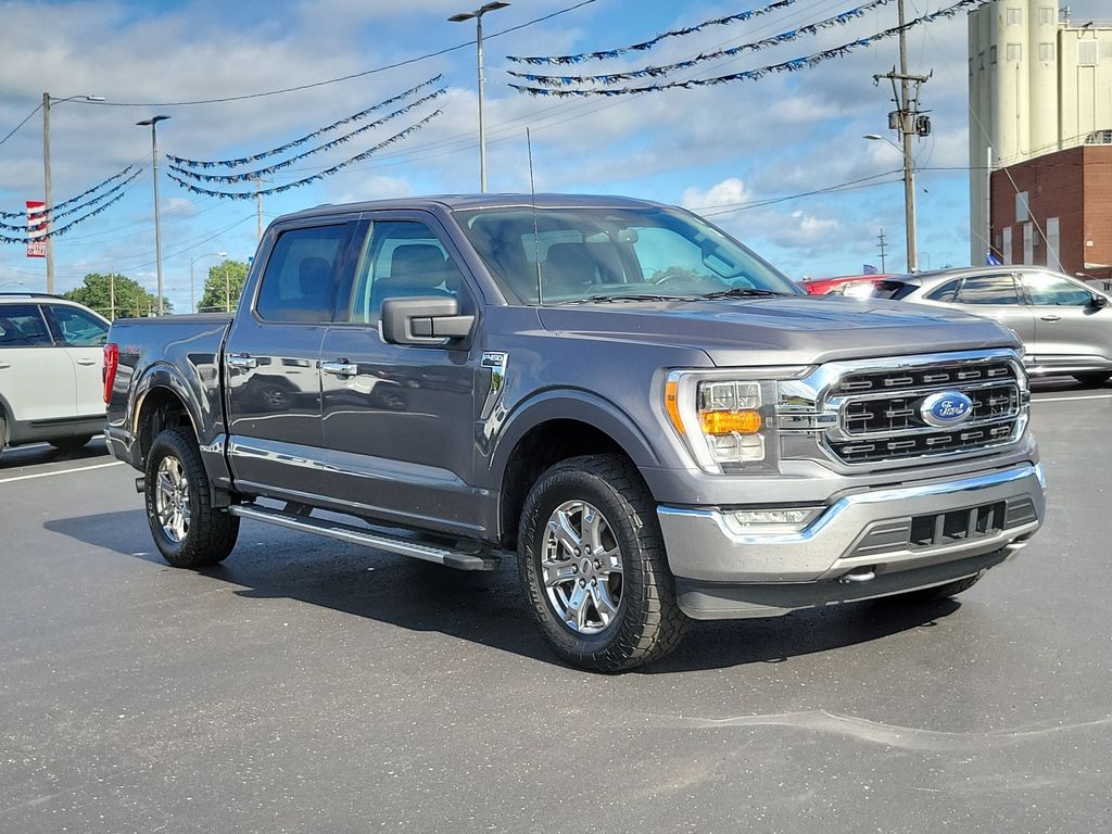 Used 2021 Ford F-150 XLT with VIN 1FTFW1E80MKE22924 for sale in Battle Creek, MI
