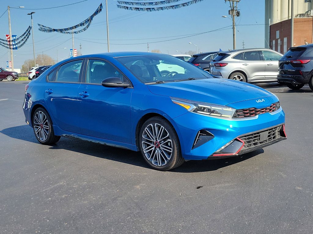 Used 2022 Kia FORTE GT with VIN 3KPF44AC1NE499503 for sale in Battle Creek, MI