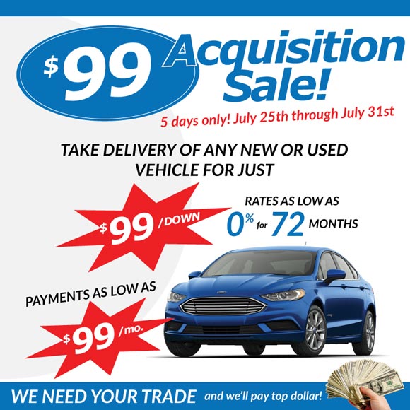 99 Acquisition Sale Lakeview FordLincoln Inc.