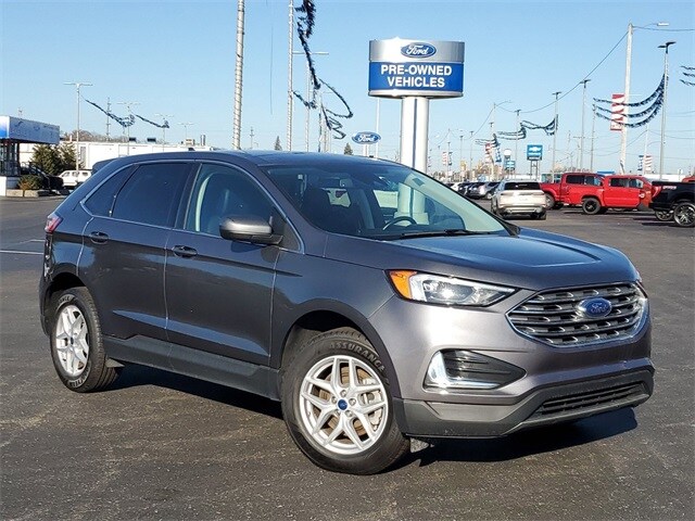 Used 2022 Ford Edge SEL with VIN 2FMPK4J91NBA91472 for sale in Battle Creek, MI