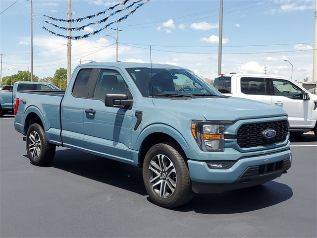 Used 2023 Ford F-150 XL with VIN 1FTEX1EP2PKE35372 for sale in Battle Creek, MI