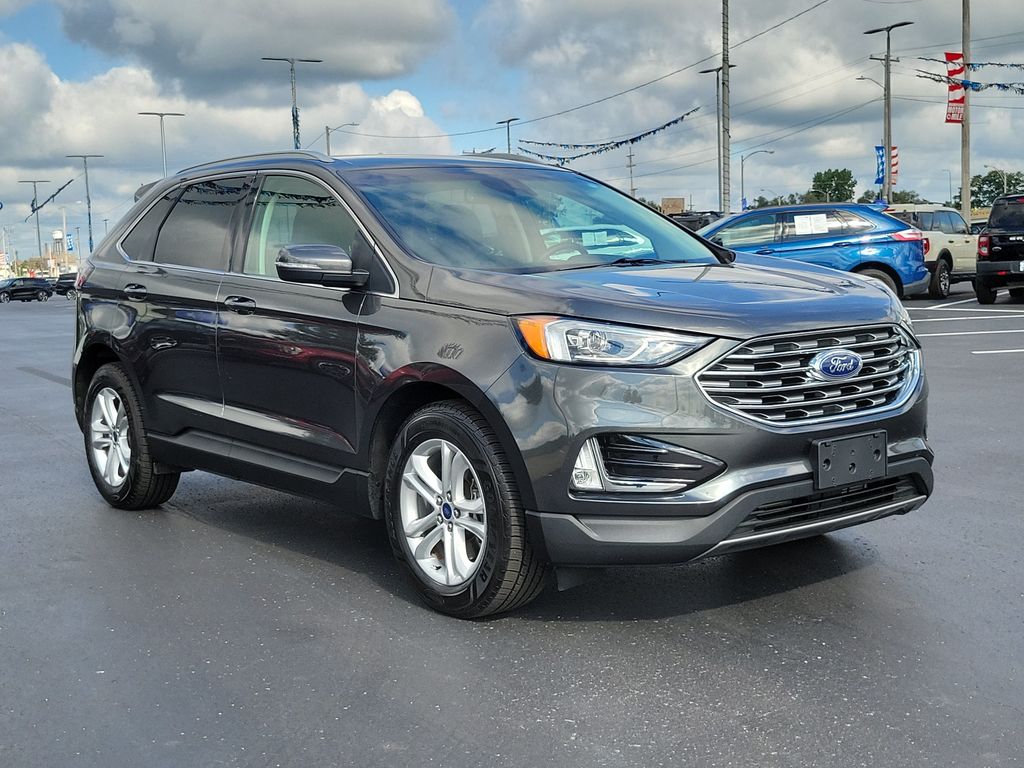 Used 2019 Ford Edge SEL with VIN 2FMPK4J98KBB12104 for sale in Battle Creek, MI
