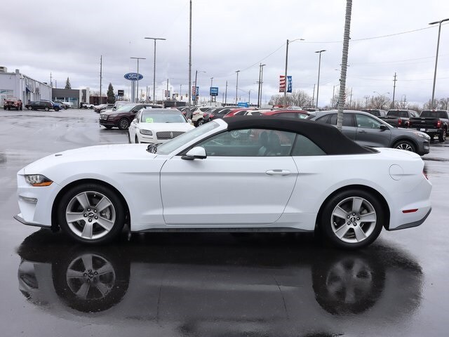 Used 2020 Ford Mustang EcoBoost Premium with VIN 1FATP8UH6L5111981 for sale in Battle Creek, MI