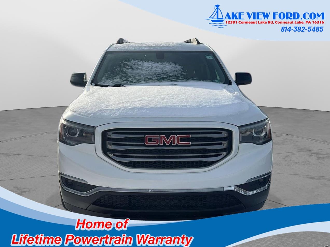 Used 2018 GMC Acadia SLT-1 with VIN 1GKKNVLS7JZ234612 for sale in Conneaut Lake, PA