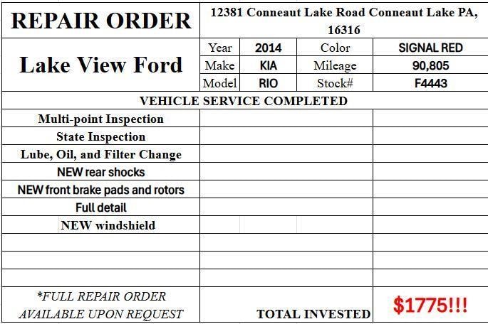2014 Kia Rio SX's photo