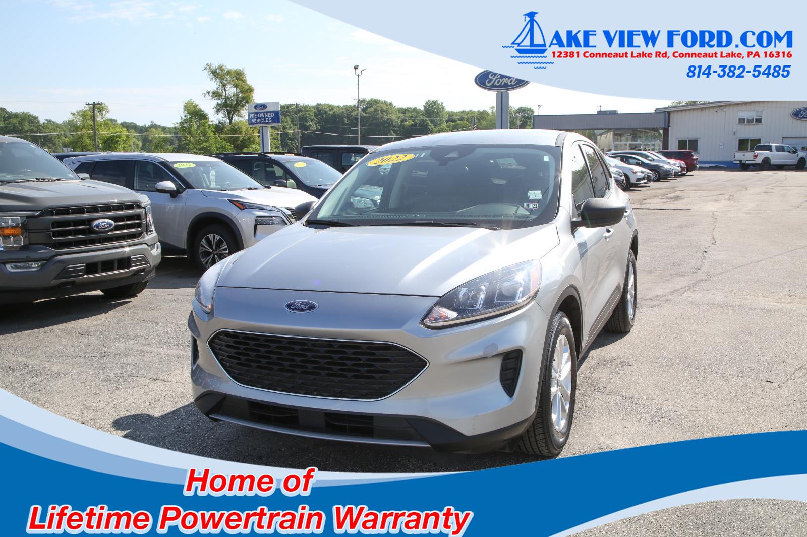 Used 2022 Ford Escape SE with VIN 1FMCU9G65NUA66572 for sale in Conneaut Lake, PA