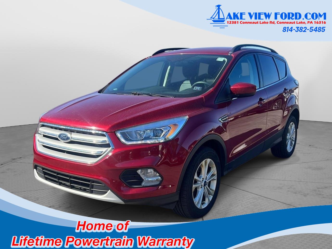 Used 2018 Ford Escape SEL with VIN 1FMCU9HD2JUC01093 for sale in Conneaut Lake, PA