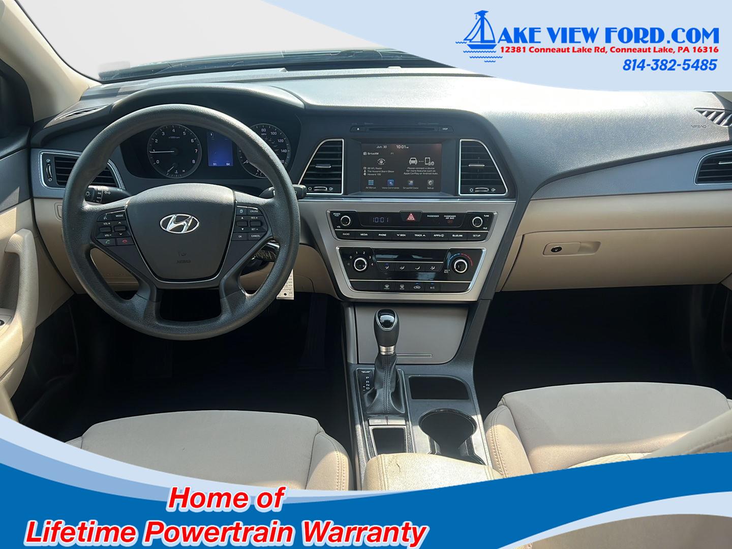 Used 2016 Hyundai Sonata SE with VIN 5NPE24AF0GH286696 for sale in Conneaut Lake, PA