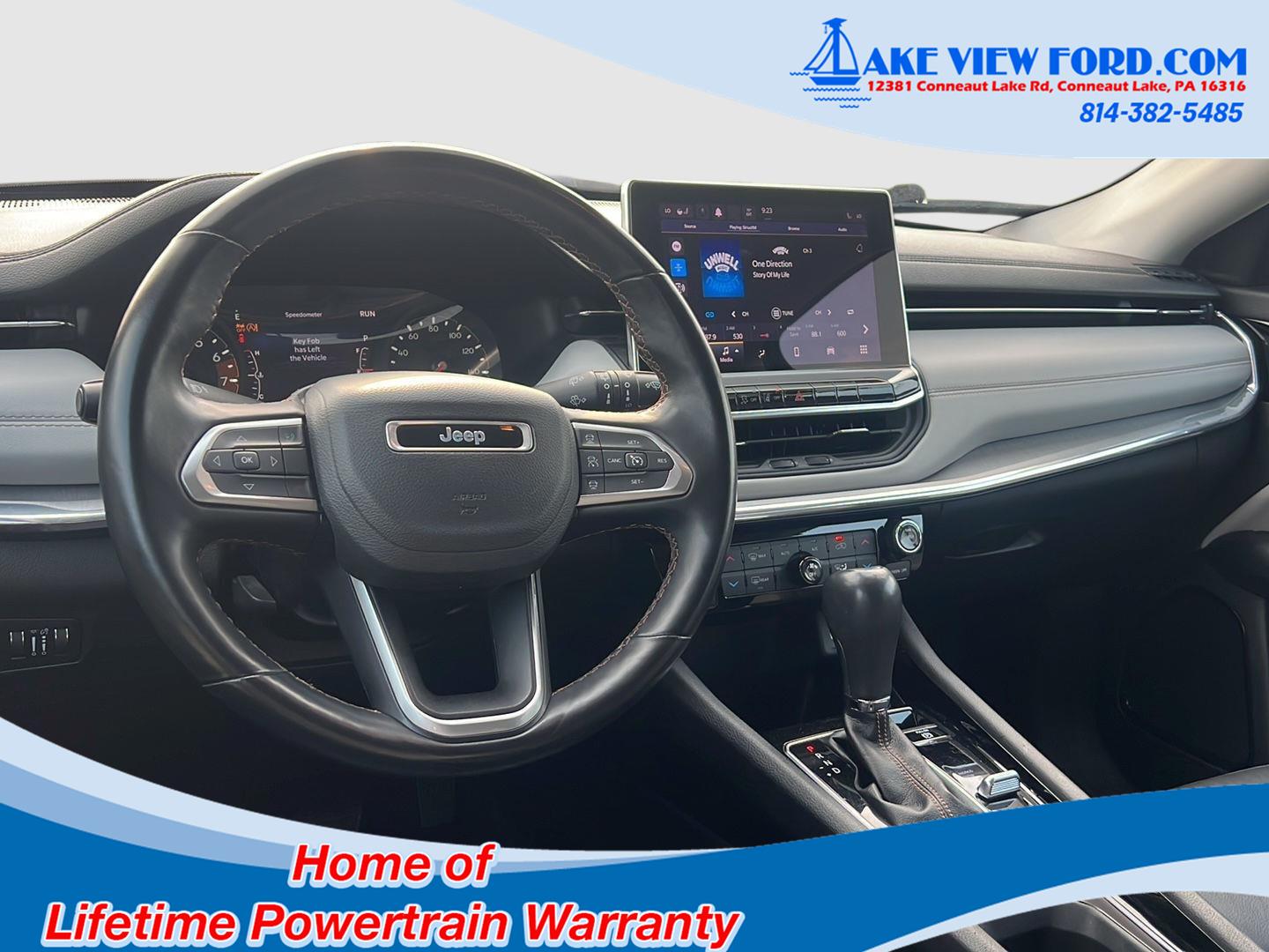 Used 2022 Jeep Compass Limited with VIN 3C4NJDCB4NT194646 for sale in Conneaut Lake, PA