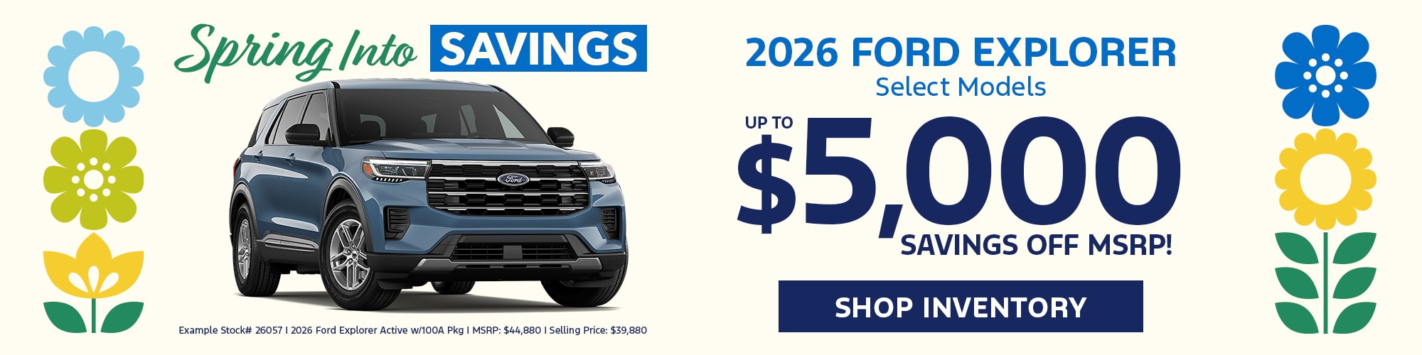 New 2026 Ford Explorer