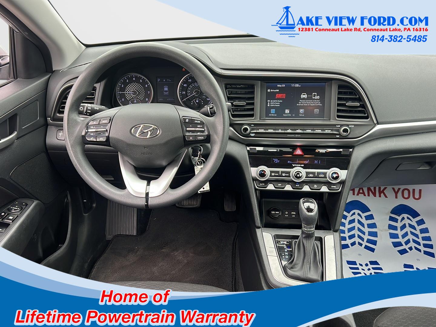 Used 2020 Hyundai Elantra SEL with VIN 5NPD84LF1LH531278 for sale in Conneaut Lake, PA