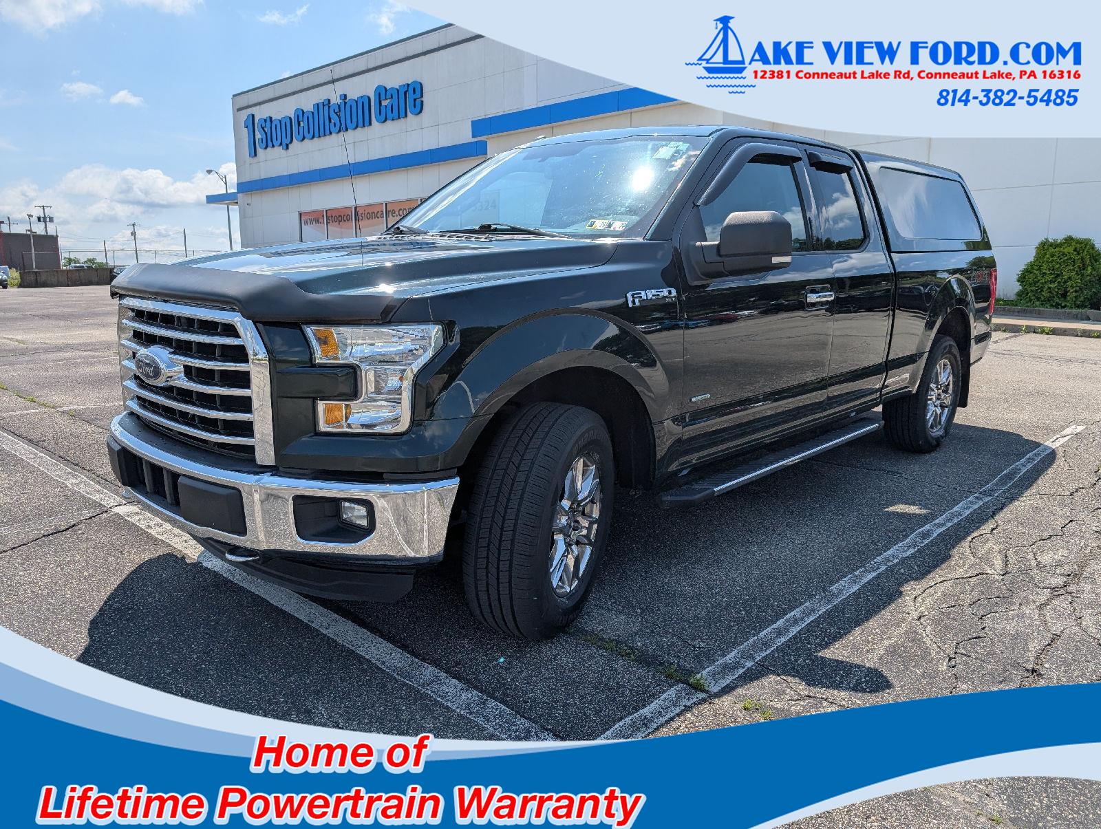 Used 2016 Ford F-150 XLT with VIN 1FTEX1EP7GFA36658 for sale in Conneaut Lake, PA