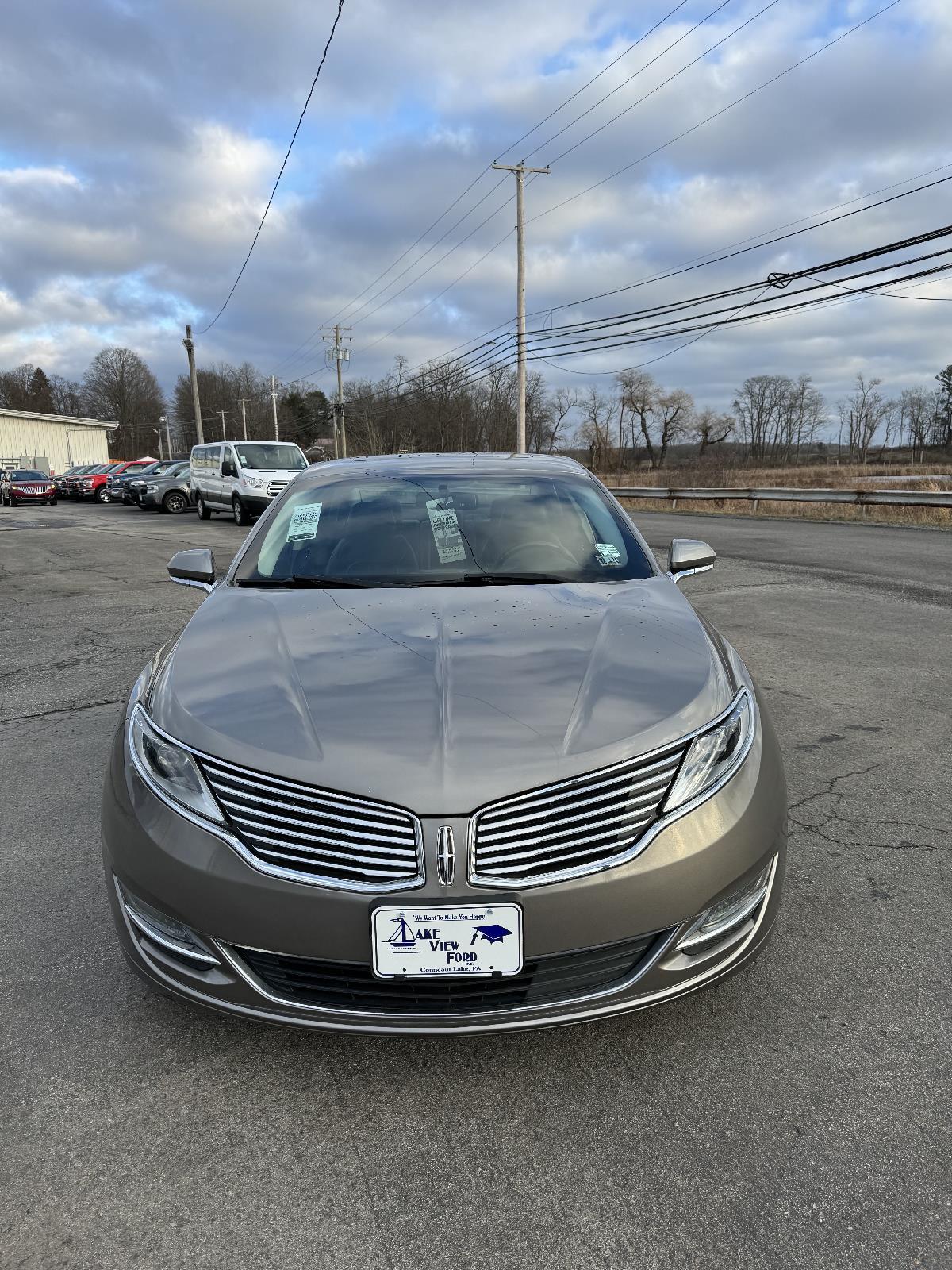 Used 2015 Lincoln MKZ  with VIN 3LN6L2J95FR615674 for sale in Conneaut Lake, PA