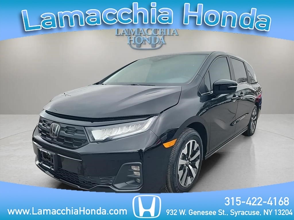 Crystal Black Pearl 2025 Honda Odyssey EX-L FWD Minivan Front-Wheel Drive Automatic
