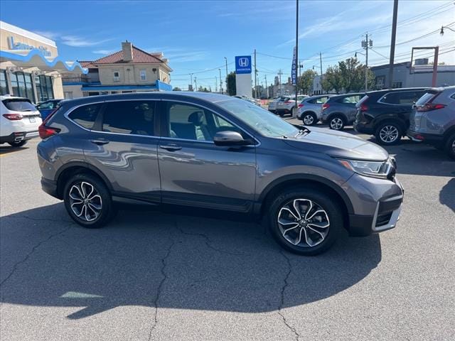 Used 2022 Honda CR-V EX-L with VIN 2HKRW2H81NH617459 for sale in Syracuse, NY