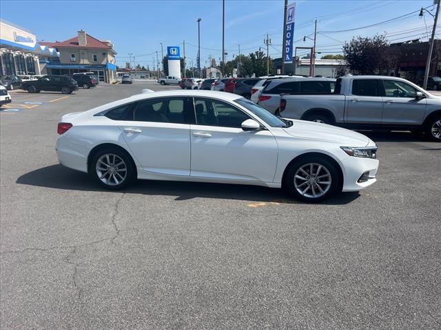 Used 2022 Honda Accord LX with VIN 1HGCV1F19NA057708 for sale in Syracuse, NY