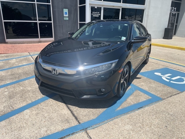 Used 2016 Honda Civic Touring with VIN 19XFC1F9XGE022098 for sale in Harahan, LA