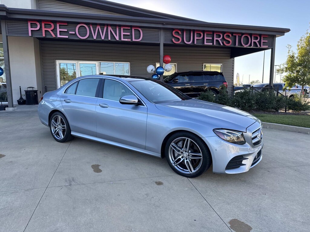 Used 2017 Mercedes-Benz E-Class E 300 Luxury 4MATIC Sedan Car