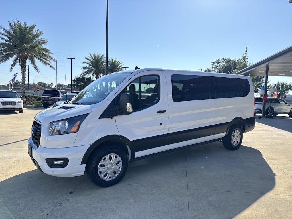 Used 2023 Ford Transit Passenger Wagon T-350 148 Low Roof XL RWD Full-size Passenger Van