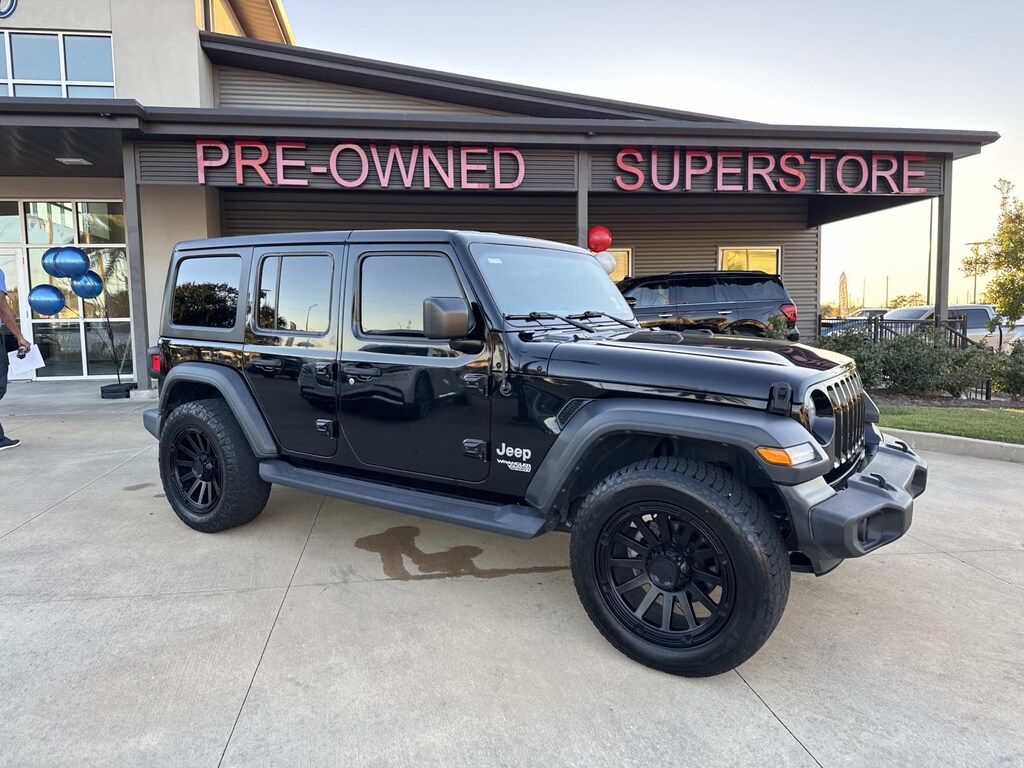 Used 2019 Jeep Wrangler Unlimited Sport S 4x4 Sport Utility
