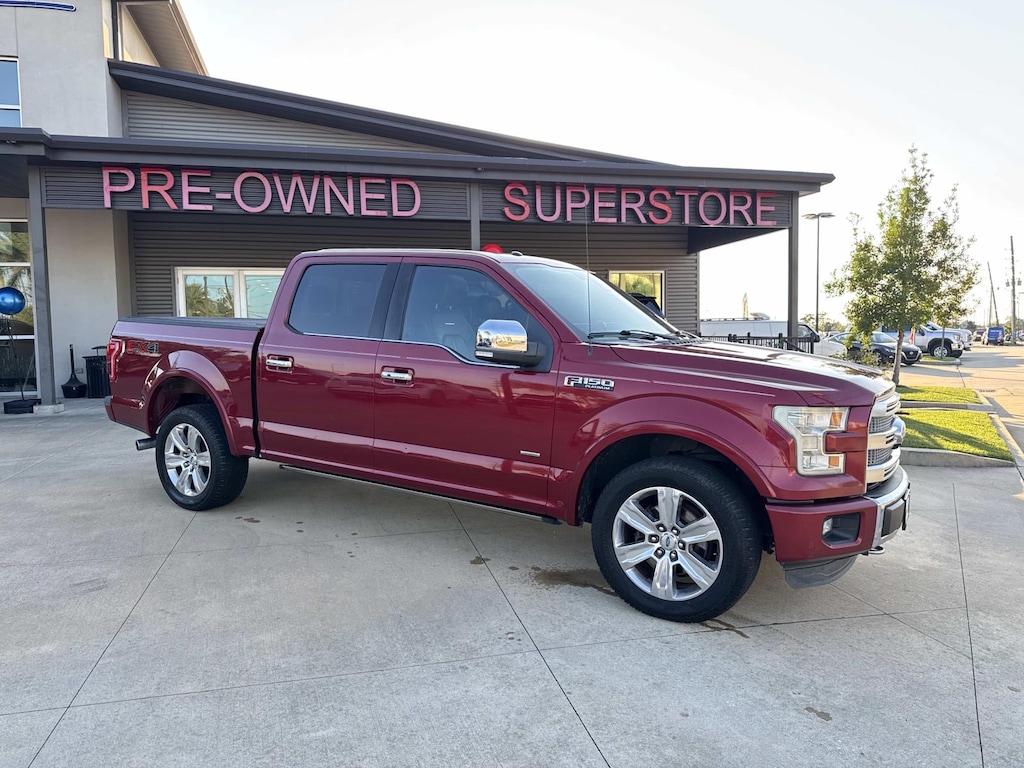 Used 2015 Ford F-150 4WD SuperCrew 145 XLT Crew Cab Pickup