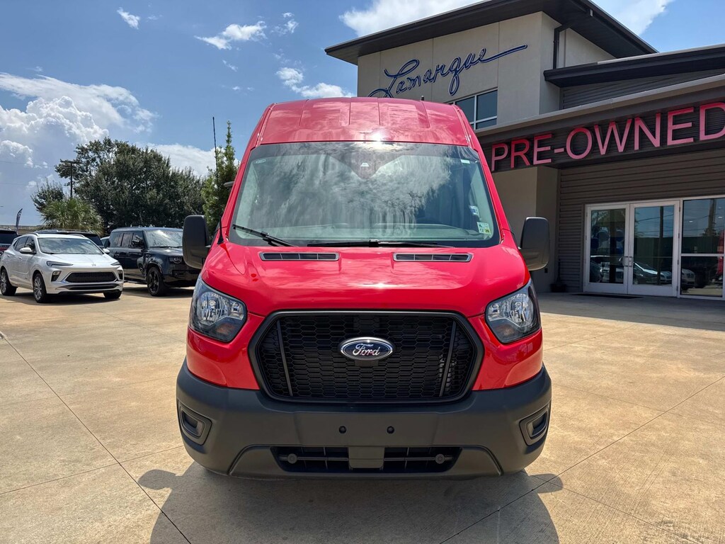 Used 2024 Ford Transit Cargo Van T-250 148 Hi Rf 9070 GVWR RWD Full-size Cargo Van