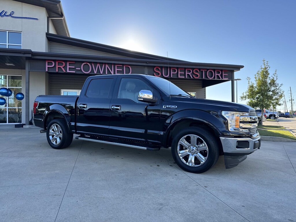 Used 2018 Ford F-150 LARIAT 2WD SuperCrew 5.5 Box Crew Cab Pickup