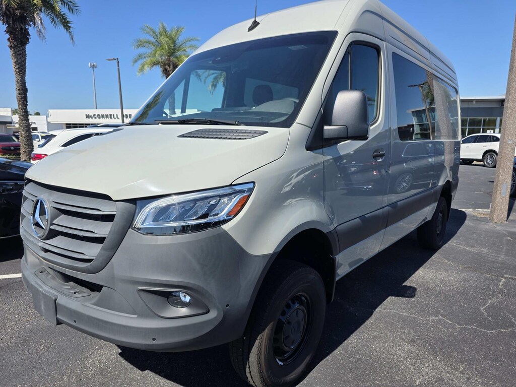 Used 2024 Mercedes-Benz Sprinter Cargo Van 2500 Standard Roof I4 Diesel HO 144 AWD Full-size Cargo Van