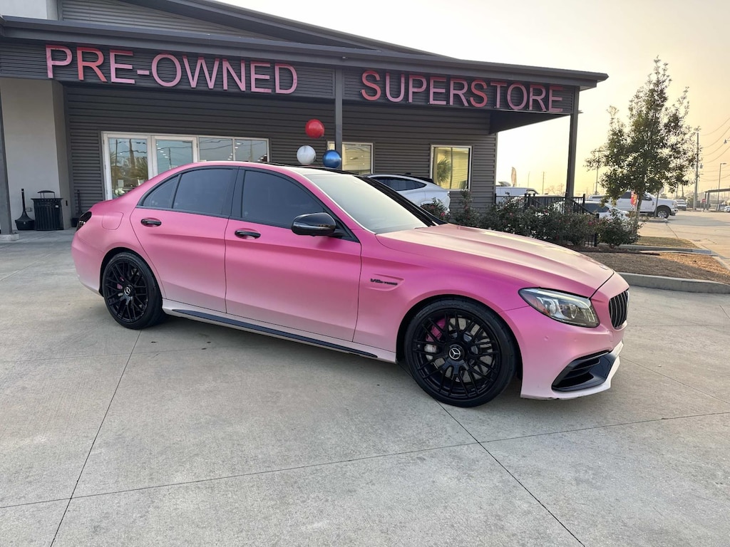 Used 2019 Mercedes-Benz C-Class AMG C 63 S Sedan Car
