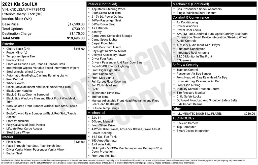 2021 Kia Soul LX - Photo 8