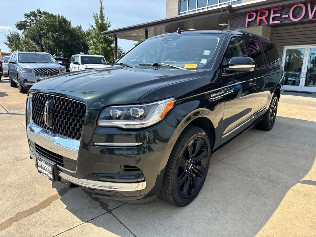 Certified 2022 Lincoln Navigator L Black Label SUV
