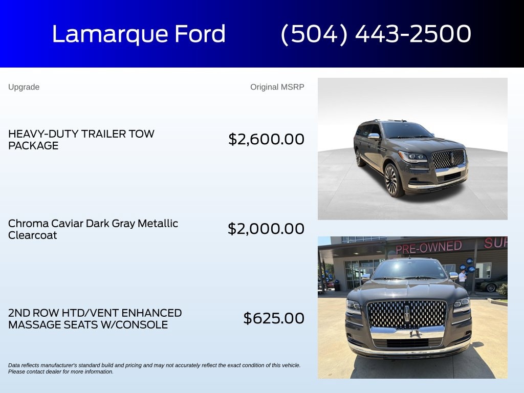 Certified 2024 Lincoln Navigator L Black Label SUV
