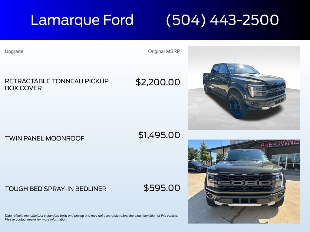Used 2024 Ford F-150 Raptor Truck