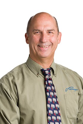 Staff member Mike Hellmers from 38aa11e71a28