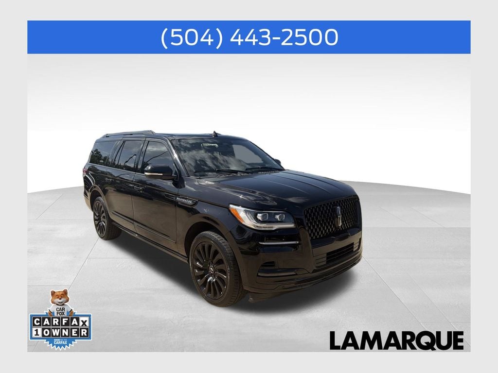 Certified 2022 Lincoln Navigator L Black Label SUV