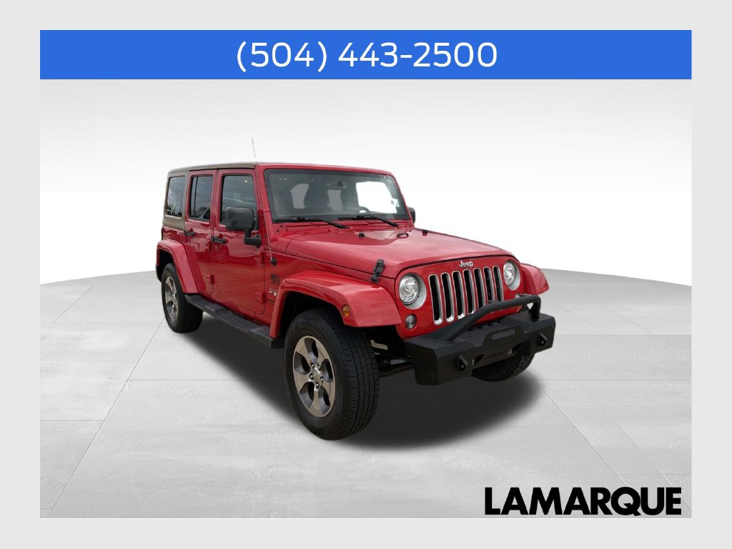 Used 2018 Jeep Wrangler JK Unlimited Sahara SUV