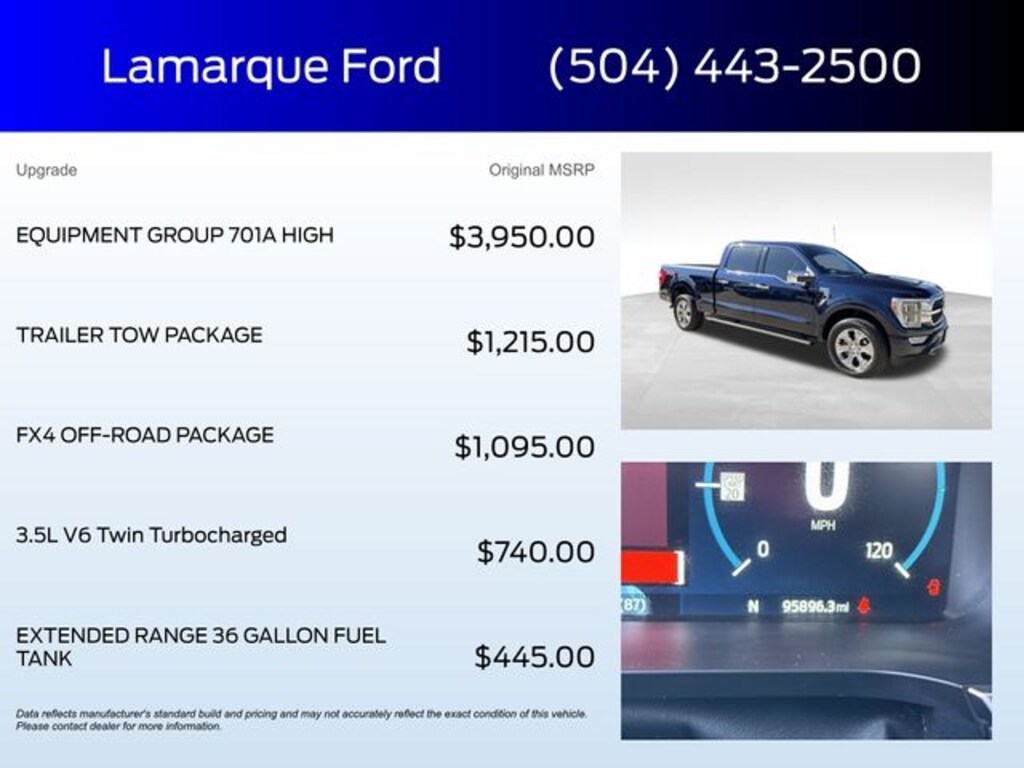 Used 2022 Ford F-150 Platinum Truck