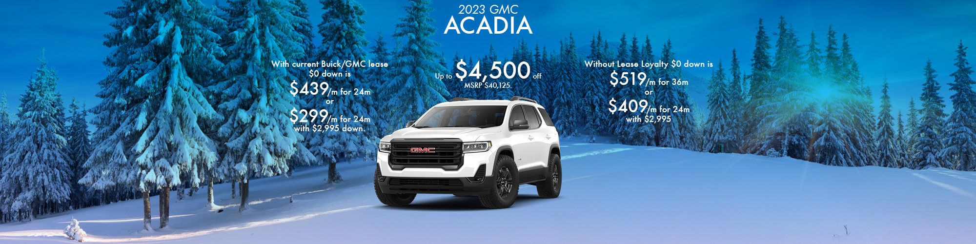 New Buick & GMC Specials in Cuyahoga Falls