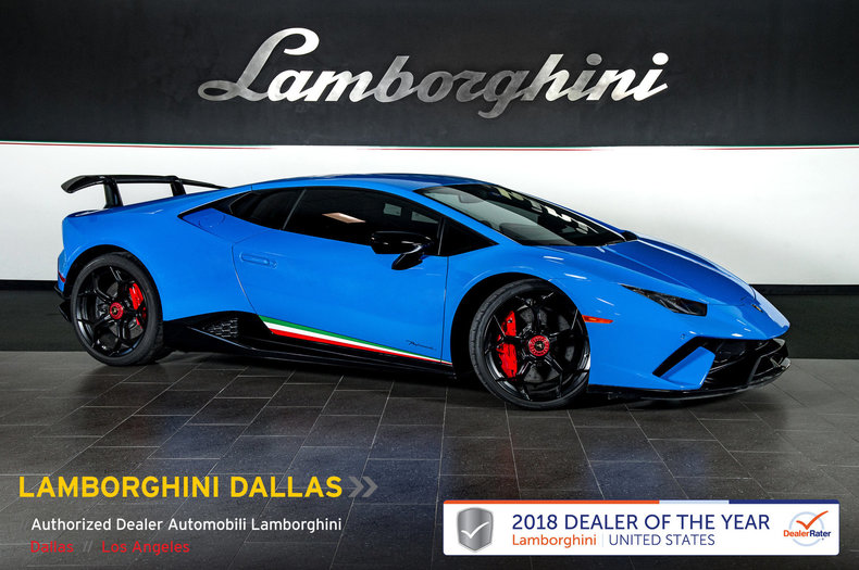 Used 2018 Lamborghini Huracan Performante For Sale at LAMBORGHINI DALLAS |  VIN: ZHWUD4ZF0JLA08629