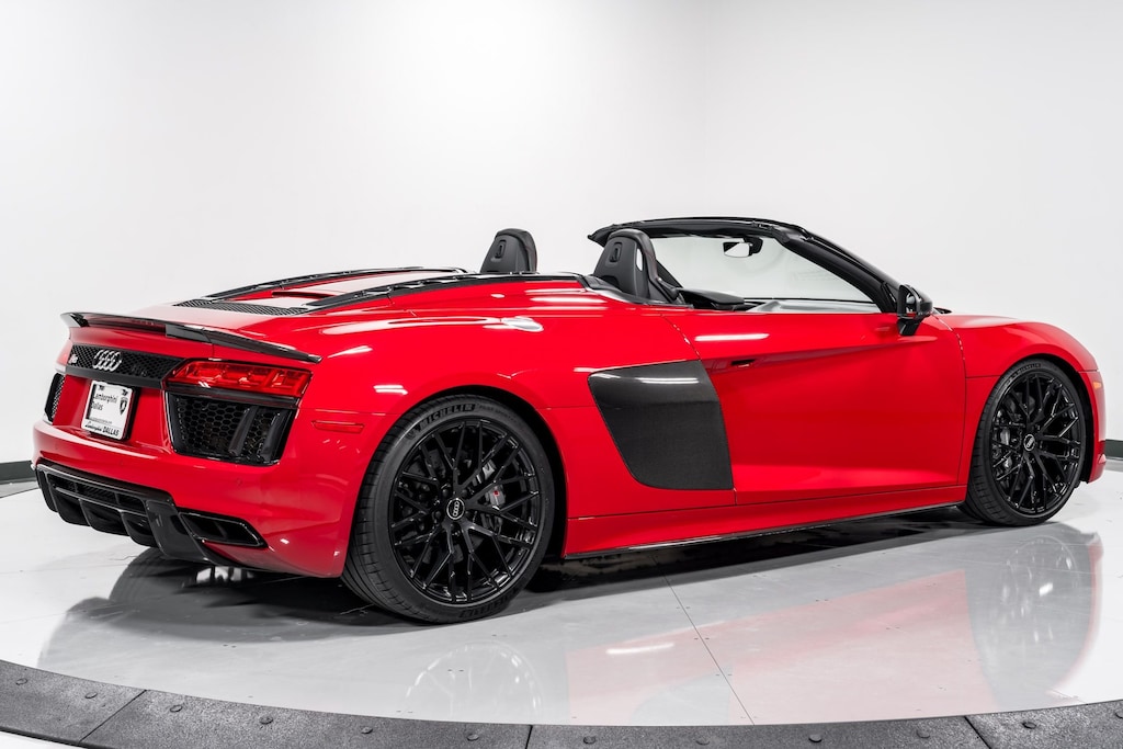 Used 2018 Audi R8 V10 Plus Spyder Quattro For Sale Richardson,TX