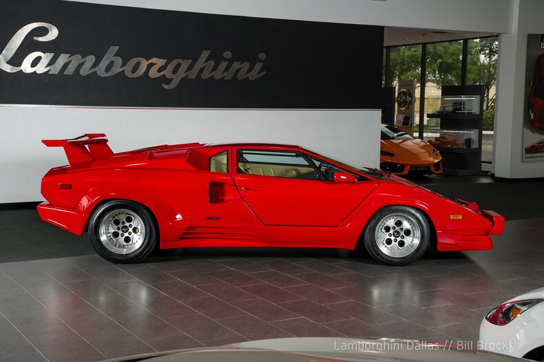 COUNTACH テーブル FOR SALE: 1990 Lamborghini Countach 25th Anniversary Edition by