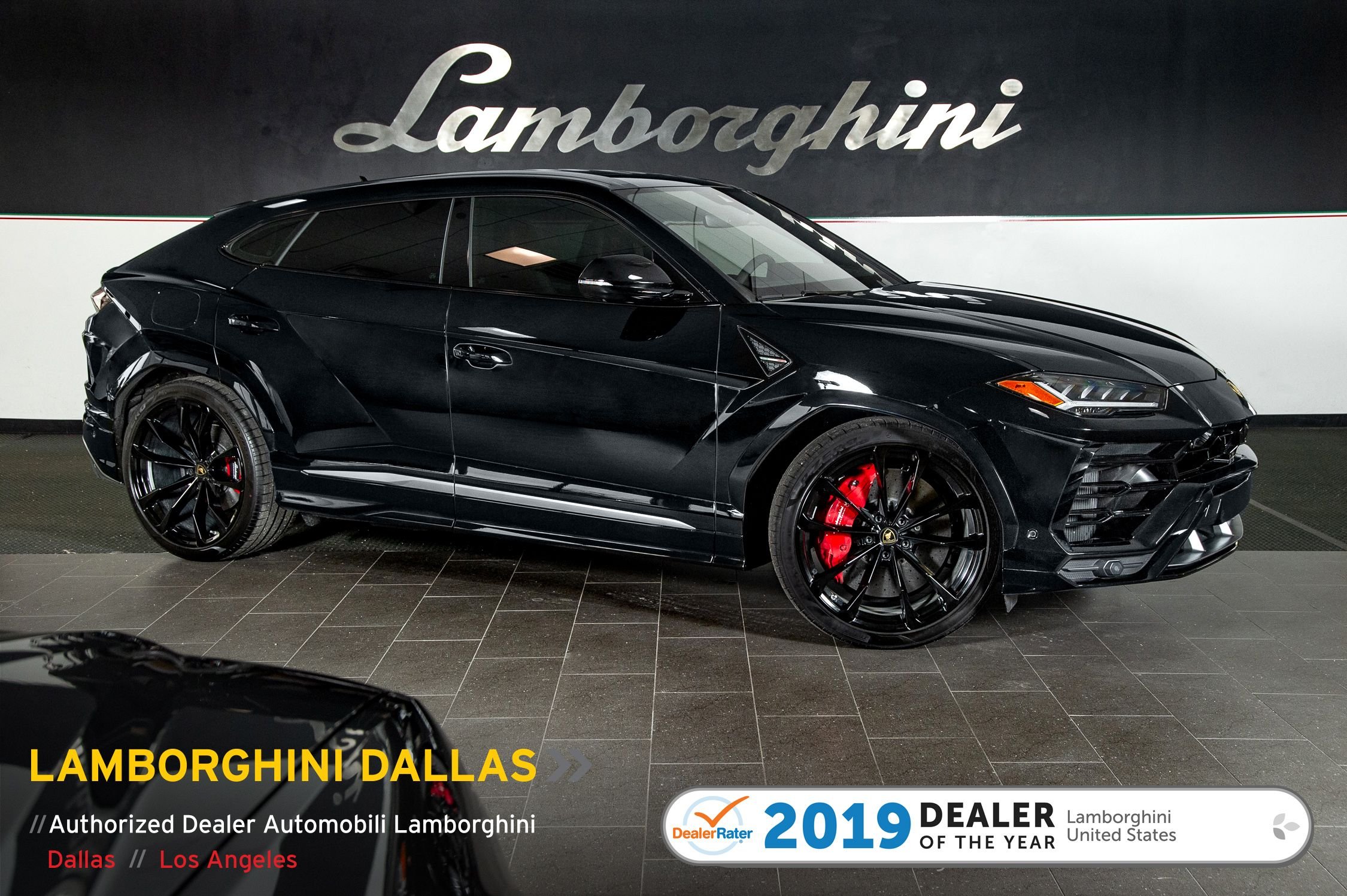 Used 2019 Lamborghini Urus For Sale at LAMBORGHINI DALLAS | VIN:  ZPBUA1ZL5KLA05903