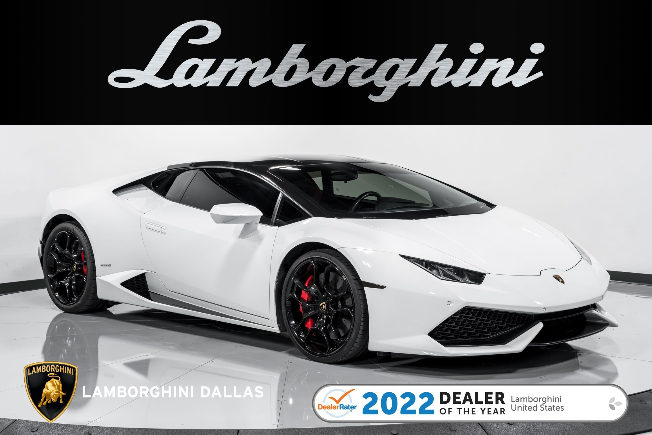 Used 2015 Lamborghini Huracan LP610-4 Coupe For Sale Richardson,TX 