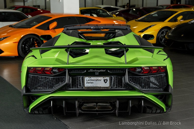 Used 17 Lamborghini Aventador Sv For Sale At Lamborghini Dallas Vin Zhwur3zd5hla