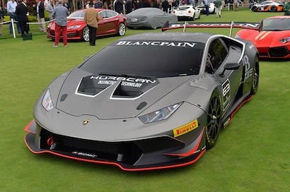 Look Smart 1/18 Scale LS18_02A - Lamborghini Huracan LP620-2 Super Trofeo - Grey 7427265175312