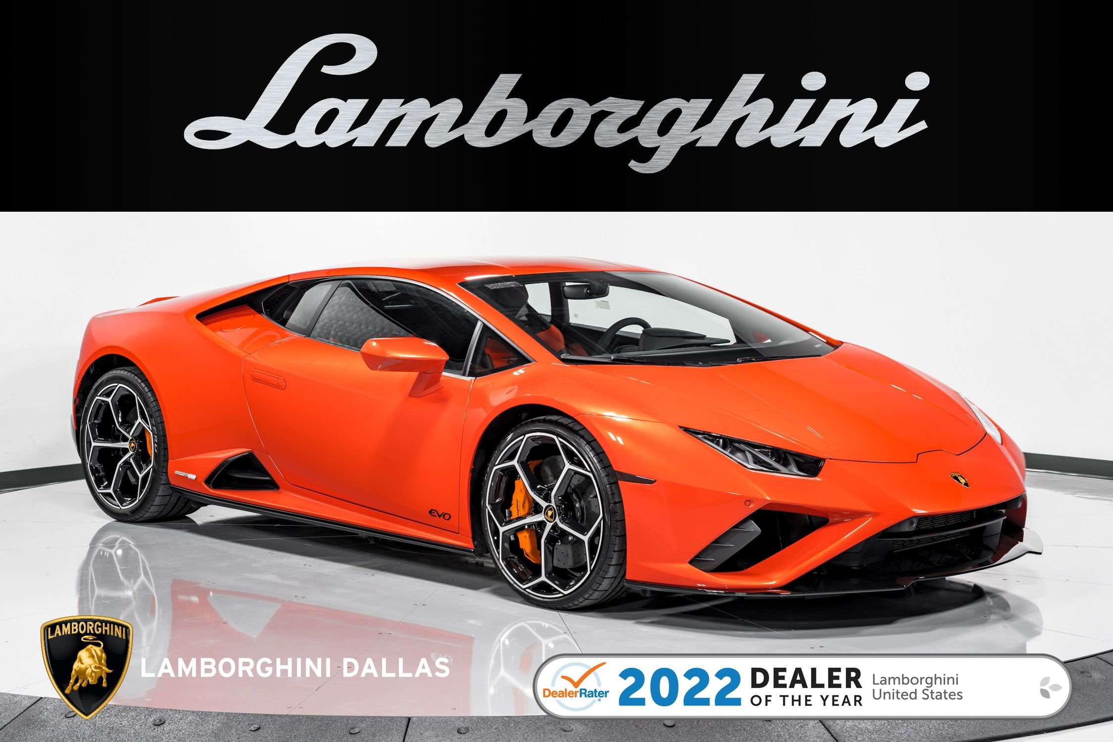 Used 2022 Lamborghini Huracan EVO Coupe RWD For Sale Richardson,TX 