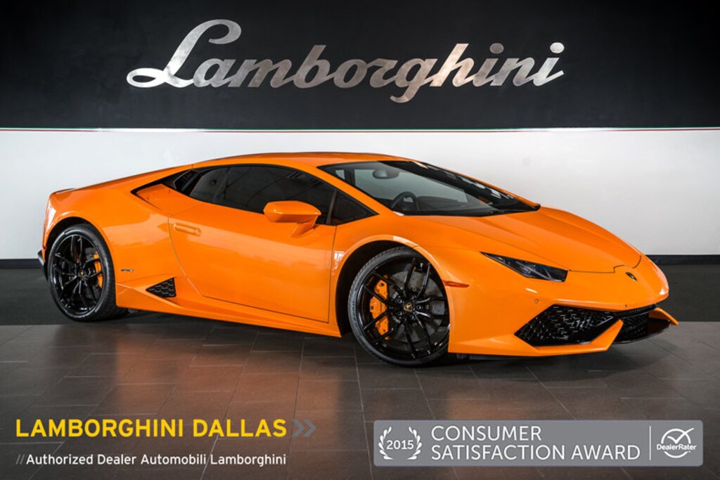 Certified 2015 Lamborghini Huracan LP610-4 Coupe