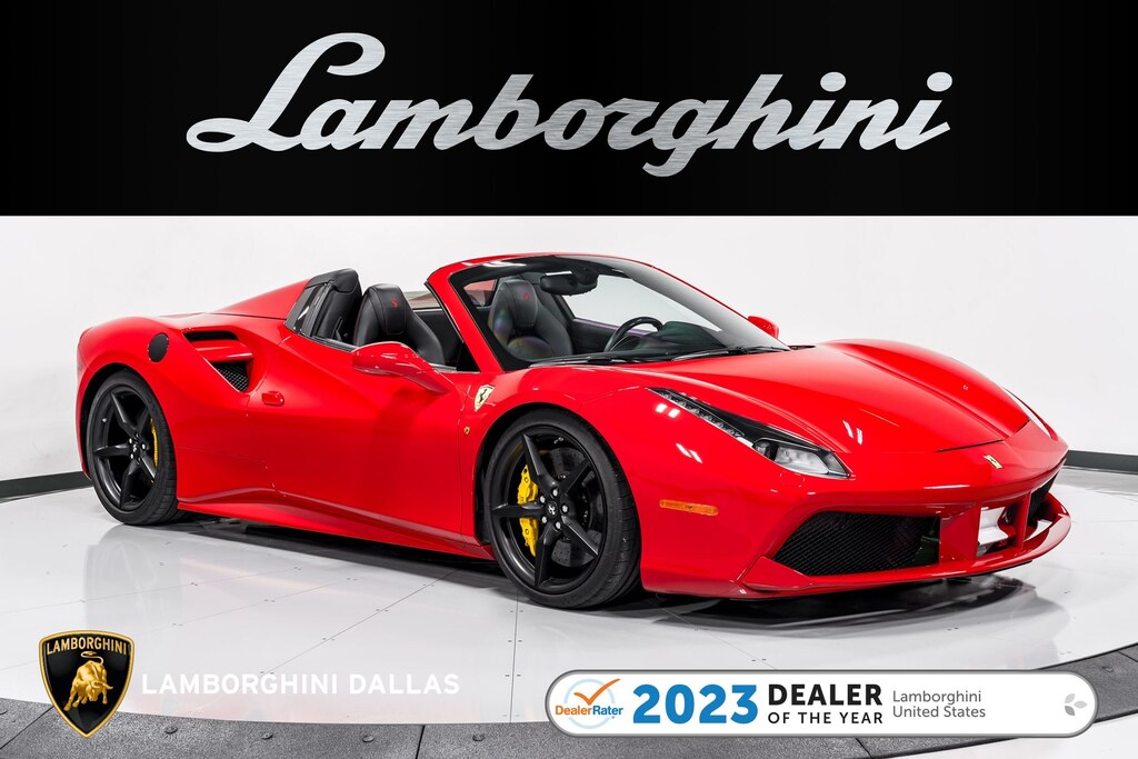 Used 2016 Ferrari 488 Spider For Sale Richardson,TX Stock LC910 VIN