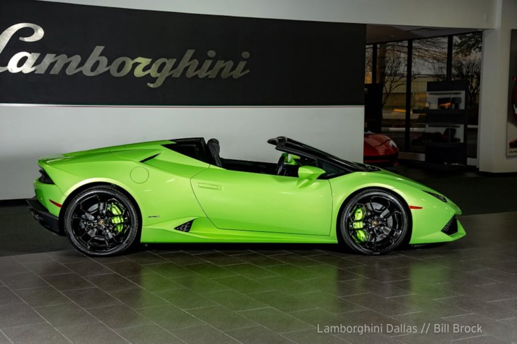 Certified 2017 Lamborghini Huracan LP610-4  Spyder
