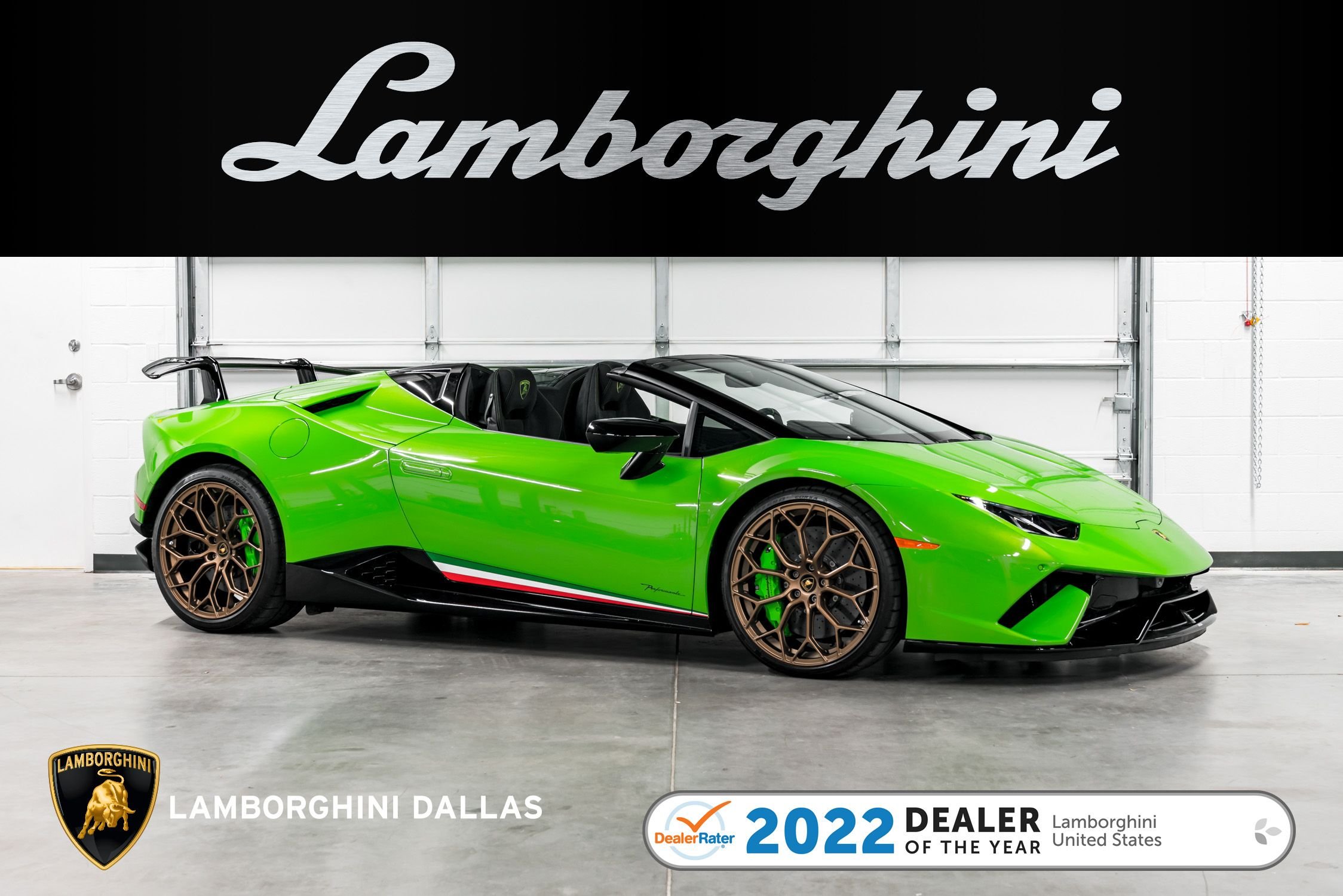 Used 2019 Lamborghini Huracan Performante Spyder For Sale 